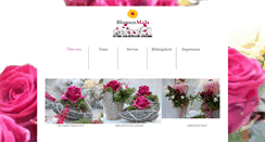 Desktop Screenshot of blumen-maja.com